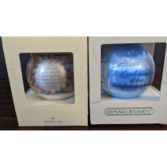 2 Vintage Hallmark Ornaments Love Keepsake & Tree Trimmer Collection 1980 & 1982 - Picture 8 of 10